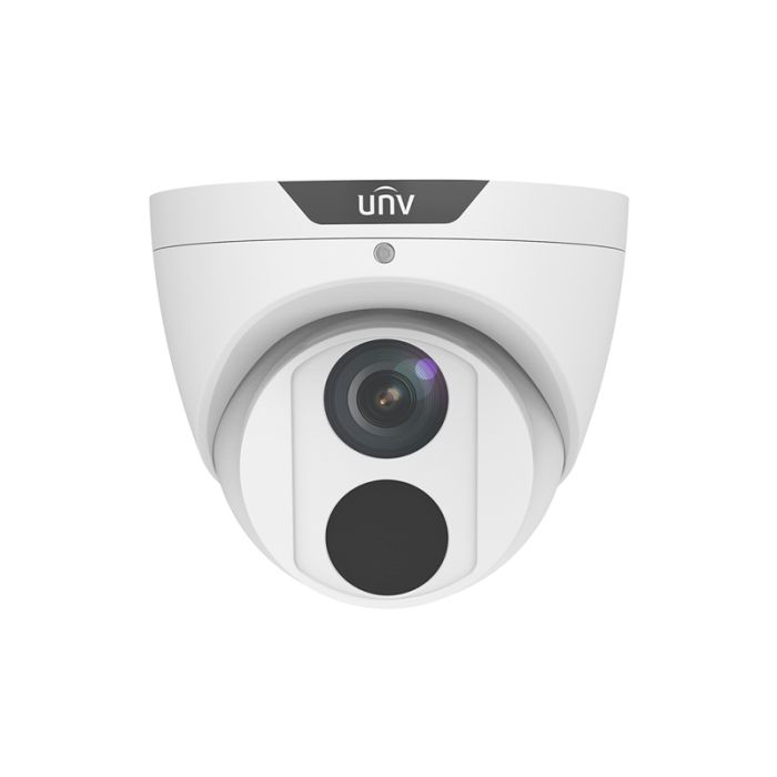 Uniview Turret camera, 8MP 20fps, 2.8mm fixed lens, DC12V & POE Uniview Turret camera, 8MP 20fps, 2.8mm fixed lens, DC12V & POE